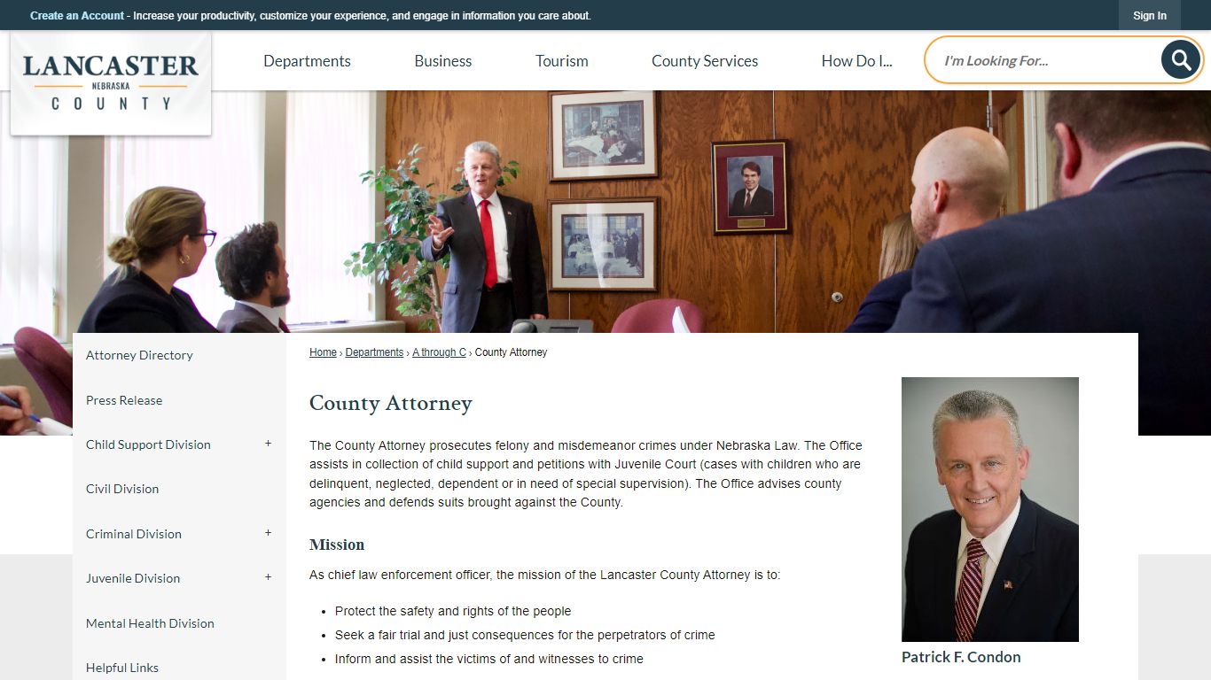 County Attorney | Lancaster County, NE